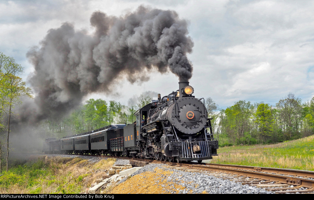 EBT 16 southbound on the high fill